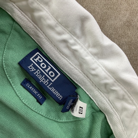 Polo Ralph Lauren The Iconic Rugby Shirt Long Sleeve Striped Men Sz M Pony - Picture 6 of 11